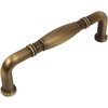 image:imageCosmas 5 Pack 431396BAB Brushed Antique Brass Cabinet Hardware Handle Pull  334 96mm Hole Centers