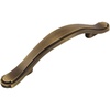 image:imageCosmas 5 Pack 8816BAB Brushed Antique Brass Cabinet Hardware Handle Pull  3 Inch 76mm Hole Centers