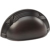 image:imageCosmas 5 Pack 9461ORB Oil Rubbed Bronze Cabinet Hardware Bin Cup Drawer Handle Pull  3 Inch 76mm Hole Centers