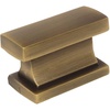 image:imageCosmas 701BAB Brushed Antique Brass Contemporary Cabinet Hardware Knob  1716 Length