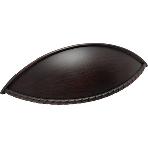 image:image25 Pack  Cosmas 9237ORB Oil Rubbed Bronze Cabinet Hardware Rope Edge Bin Cup Drawer Handle Pull  334 96mm Hole Centers