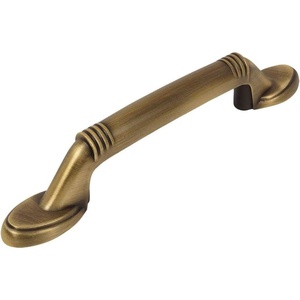 image:imageCosmas 10 Pack 4183BAB Brushed Antique Brass Cabinet Hardware Handle Pull  3 Inch 76mm Hole Centers