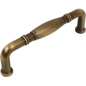 image:imageCosmas 10 Pack 431396BAB Brushed Antique Brass Cabinet Hardware Handle Pull  334 96mm Hole Centers