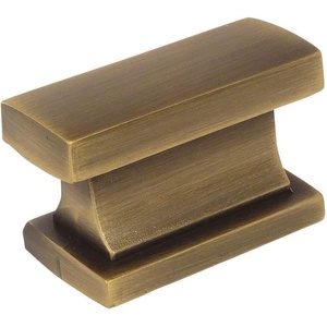 image:imageCosmas 10 Pack 701BAB Brushed Antique Brass Contemporary Cabinet Hardware Knob  1716 Length