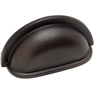 image:imageCosmas 25 Pack 4310ORB Oil Rubbed Bronze Cabinet Hardware Bin Cup Drawer Handle Pull  3 Inch 76mm Hole Centers25