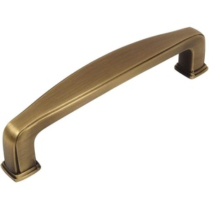 image:imageCosmas 25 Pack 4389BAB Brushed Antique Brass Modern Cabinet Hardware Handle Pull  3 Inch 76mm Hole Centers
