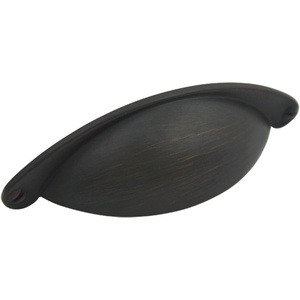 image:imageCosmas 4198ORB Oil Rubbed Bronze Cabinet Hardware Bin Cup Drawer Handle Pull  212 64mm Hole Centers