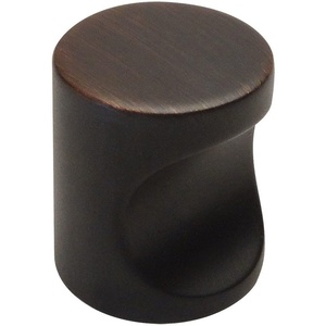 image:imageCosmas 5 Pack 3312ORB Oil Rubbed Bronze Contemporary Cabinet Hardware Finger Pull  34 Diameter