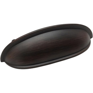 image:imageCosmas 7712ORB Oil Rubbed Bronze Cabinet Hardware Bin Cup Drawer Handle Pull  3 Inch 76mm Hole Centers