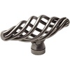 image:image10 Pack  Cosmas 9991WN Weathered Nickel Cabinet Hardware Birdcage Knob25 Pack