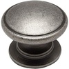 image:imageCosmas 10 Pack 4702WN Weathered Nickel Cabinet Hardware Round Knob  114 Diameter  Wide Base