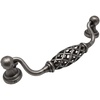 image:imageCosmas 1749128WN Weathered Nickel Cabinet Hardware Furniture Birdcage Handle Pull  5 128mm Hole Centers