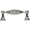 image:imageCosmas 174996WN Weathered Nickel Cabinet Hardware Furniture Birdcage Handle Pull  334 96mm Hole Centers