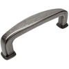 image:imageCosmas 25 Pack 4389WN Weathered Nickel Modern Cabinet Hardware Handle Pull  3 Inch 76mm Hole Centers