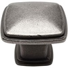 image:imageCosmas 25 Pack 4391WN Weathered Nickel Modern Cabinet Hardware Knob  114 Inch Square