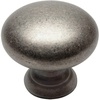 image:imageCosmas 25 Pack 4950WN Weathered Nickel Cabinet Hardware Round Mushroom Knob  114 Diameter10