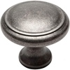 image:imageCosmas 25 Pack 5982WN Weathered Nickel Cabinet Hardware Round Knob  118 Diameter