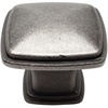 image:imageCosmas 4391WN Weathered Nickel Modern Cabinet Hardware Knob  114 Inch Square