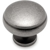 image:imageCosmas 5 Pack 1438WN Weathered Nickel Cabinet Hardware Round Knob  1316 Diameter