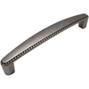image:imageCosmas 5 Pack 4112WN Weathered Nickel RopeScroll Cabinet Hardware Handle Pull  5 Inch 128mm Hole Centers