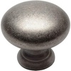 image:imageCosmas 5 Pack 4950WN Weathered Nickel Cabinet Hardware Round Mushroom Knob  114 Diameter