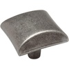 image:imageCosmas 5 Pack 6262WN Weathered Nickel Modern Cabinet Hardware Knob  1116 Inch Square