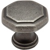 image:imageCosmas 5181WN Weathered Nickel Cabinet Hardware Octagon Knob  114 Diameter
