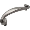 image:imageCosmas 774WN Weathered Nickel Cabinet Hardware Swirl Handle Pull  3 Inch 76mm Hole Centers
