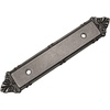image:imageCosmas 9466WN Weathered Nickel Cabinet Hardware Handle Pull BackplateBack Plate  3 Inch 76mm Hole Centers