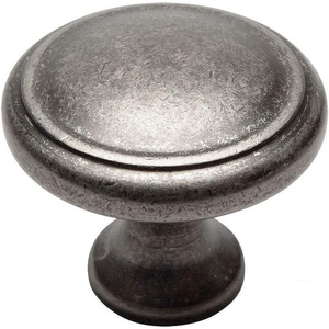 image:image10 Pack  Cosmas 5982WN Weathered Nickel Cabinet Hardware Round Knob  118 Diameter