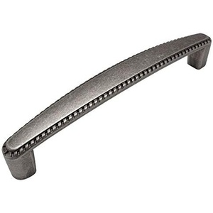 image:image25 Pack  Cosmas 4112WN Weathered Nickel RopeScroll Cabinet Hardware Handle Pull  5 Inch 128mm Hole Centers