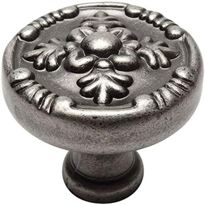 image:image25 Pack  Cosmas 9465WN Weathered Nickel Cabinet Hardware Round Knob  114 Diameter