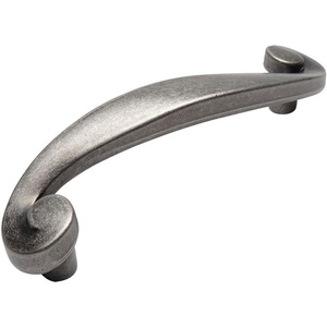 image:image50 Pack  Cosmas 774WN Weathered Nickel Cabinet Hardware Swirl Handle Pull  3 Inch 76mm Hole Centers