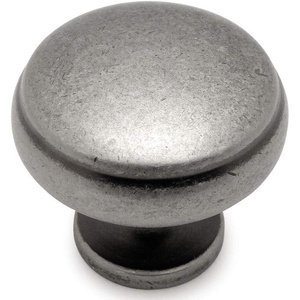 image:imageCosmas 10 Pack 1438WN Weathered Nickel Cabinet Hardware Round Knob  1316 Diameter