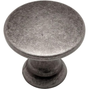 image:imageCosmas 10 Pack 4545WN Weathered Nickel Cabinet Hardware Miniature Round Knob  78 Diameter