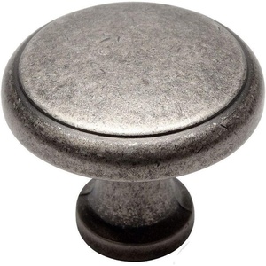 image:imageCosmas 10 Pack 9985WN Weathered Nickel Round Cabinet Hardware Knob  118 Diameter