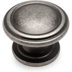 image:imageCosmas 1426WN Weathered Nickel Cabinet Hardware Round Knob  1516 Diameter
