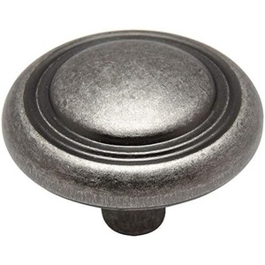 image:imageCosmas 25 Pack 2202WN Weathered Nickel Cabinet Hardware Knob  114 Diameter