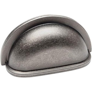 image:imageCosmas 25 Pack 4310WN Weathered Nickel Cabinet Hardware Bin Cup Drawer Handle Pull  3 Inch 76mm Hole Centers10