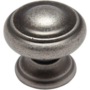 image:imageCosmas 3317WN Weathered Nickel Cabinet Hardware Round Knob  1316 Diameter