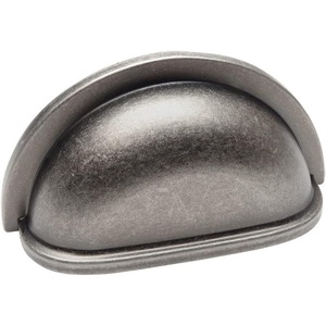 image:imageCosmas 4310WN Weathered Nickel Cabinet Hardware Bin Cup Drawer Handle Pull  3 Inch 76mm Hole Centers