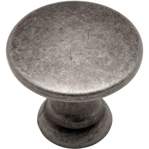 image:imageCosmas 4545WN Weathered Nickel Cabinet Hardware Miniature Round Knob  78 Diameter