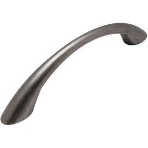 image:imageCosmas 5 Pack 4003WN Weathered Nickel Modern Cabinet Hardware Arch Bow Handle Pull  334 Inch 96mm Hole Centers