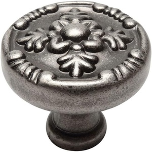 image:imageCosmas 5 Pack 9465WN Weathered Nickel Cabinet Hardware Round Knob  114 Diameter