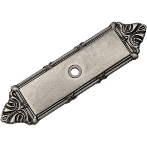 image:imageCosmas 5 Pack 9467WN Weathered Nickel Cabinet Hardware Knob BackplateBack Plate