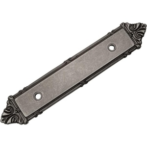 image:imageCosmas 9466WN Weathered Nickel Cabinet Hardware Handle Pull BackplateBack Plate  3 Inch 76mm Hole Centers