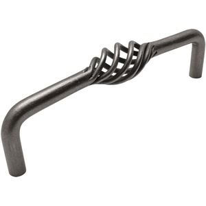 image:imageCosmas 9992128WN Weathered Nickel Birdcage Cabinet Hardware Handle Pull  5 128mm Hole Centers