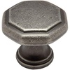 image:imageCosmas 10 Pack 5181WN Weathered Nickel Cabinet Hardware Octagon Knob  114 Diameter