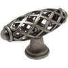 image:imageCosmas 25 Pack 1749WN Weathered Nickel Cabinet Hardware Birdcage Knob