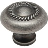 image:imageCosmas 25 Pack 228WN Weathered Nickel Rope Cabinet Hardware Knob  114 Inch Diameter